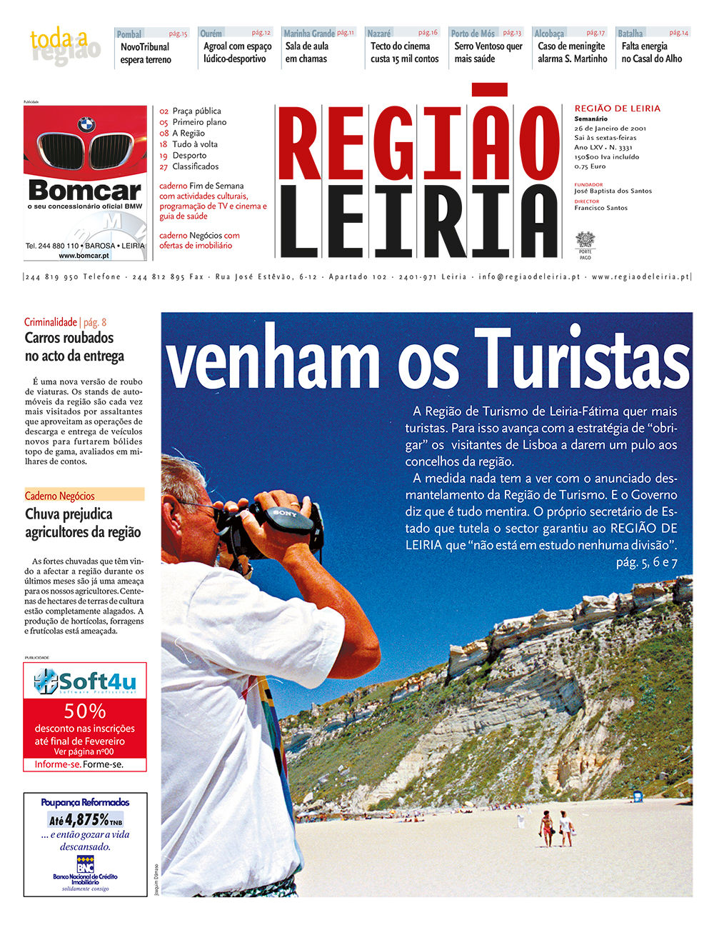 Edição 3331 de 26 janeiro 2001