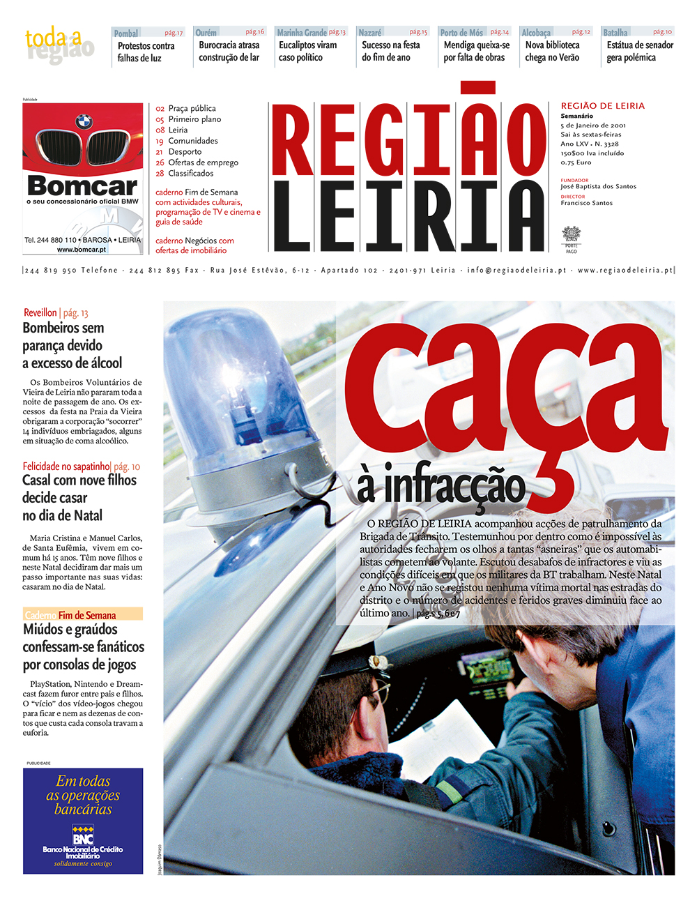 Edição 3328 de 5 janeiro 2001