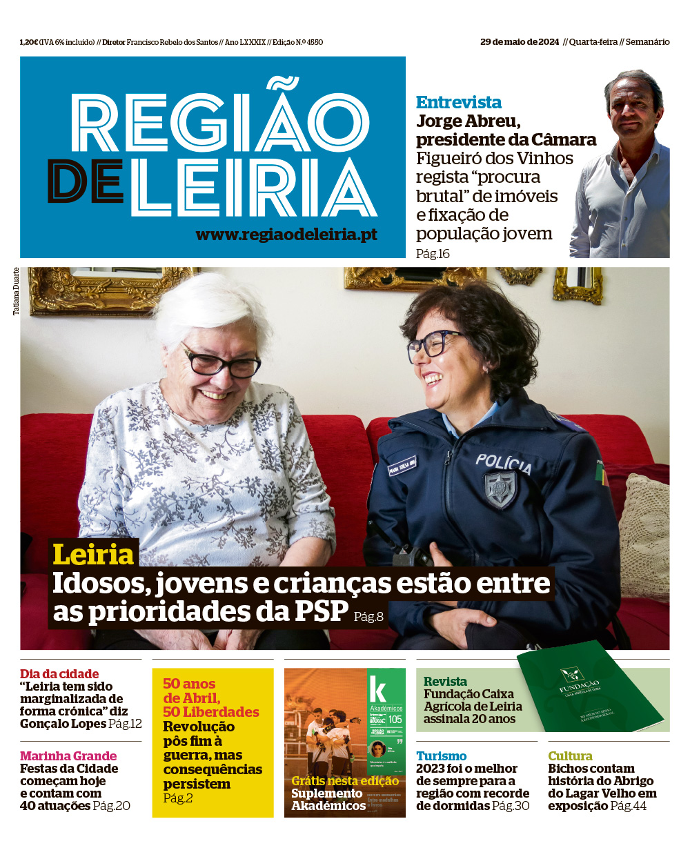 Revista Fundação Caixa Agrícola de Leiria de 29 maio 2024 + Edição 4550