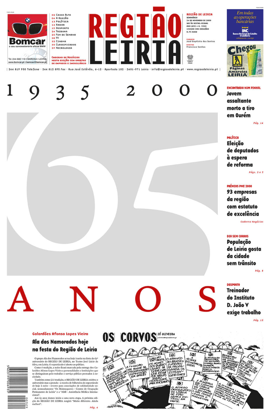 Edição 3322 de 24 novembro 2000 + Revista Rosários 4