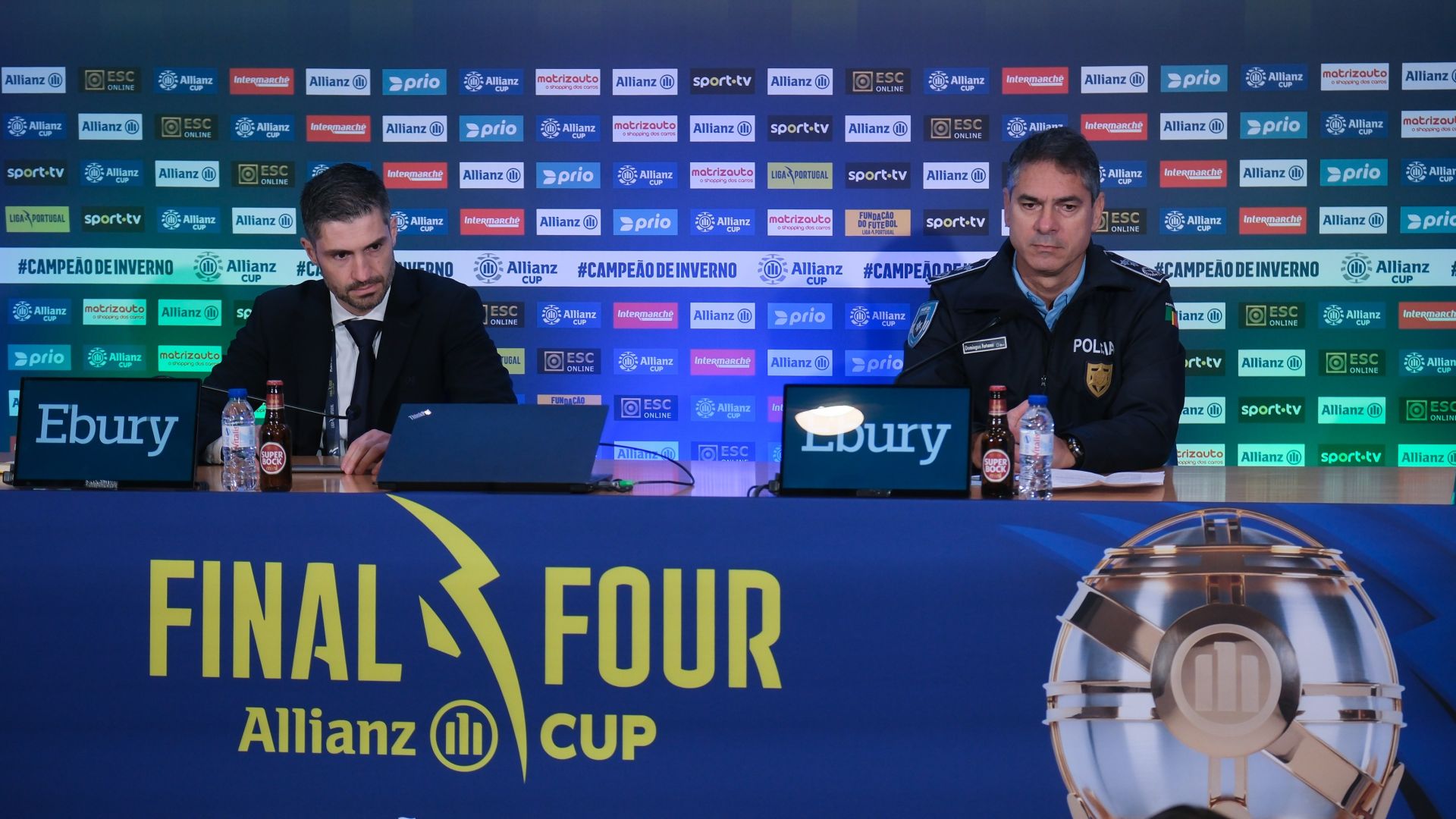 Taça da Liga: Segurança reforçada para três jogos de alto risco em Leiria