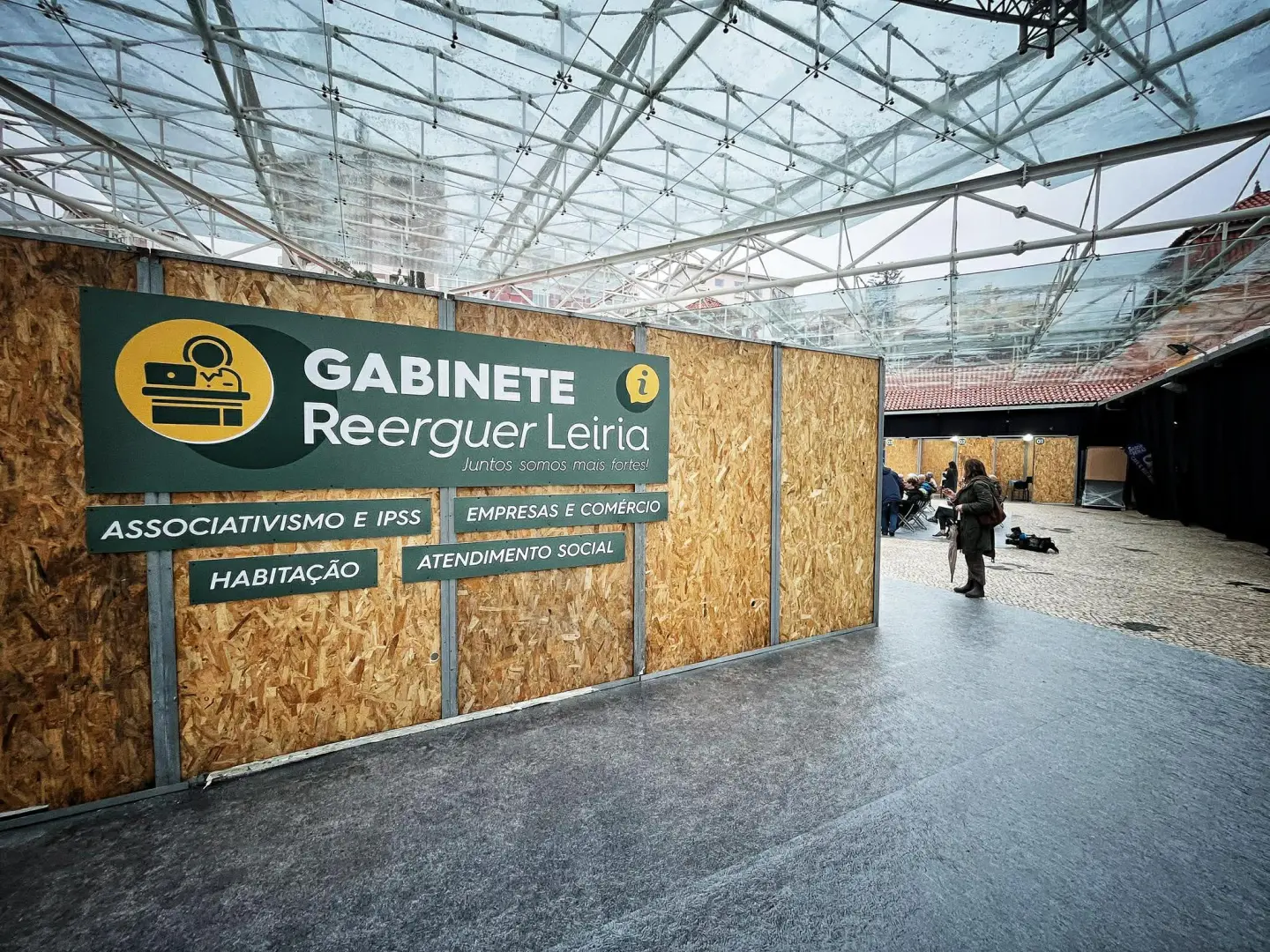 Leiria abre espaço de apoio a cidadãos, instituições e empresas no Mercado de Santana