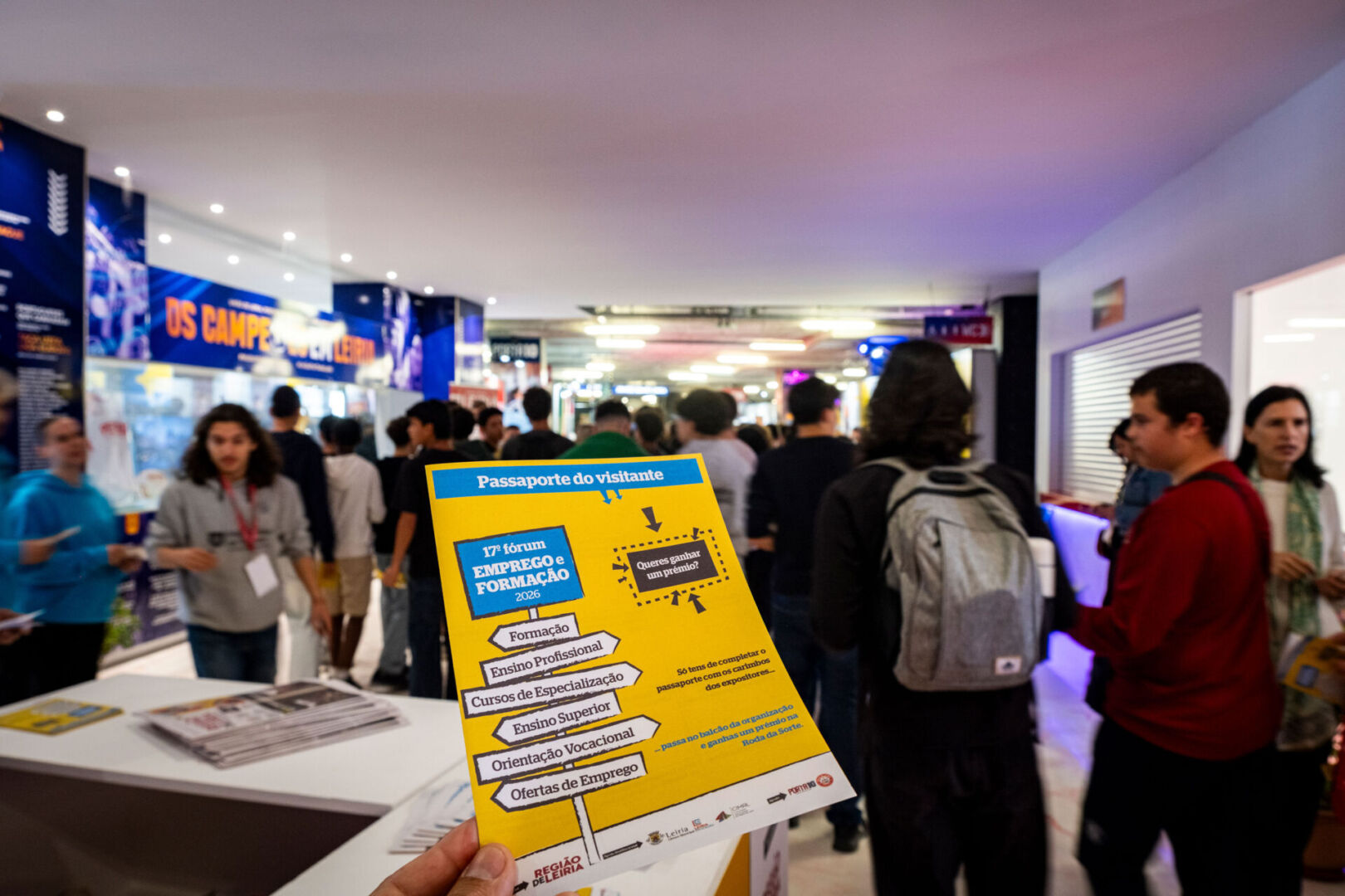 17º Fórum Emprego e Formação abre portas no estádio de Leiria com dezenas de ofertas formativas