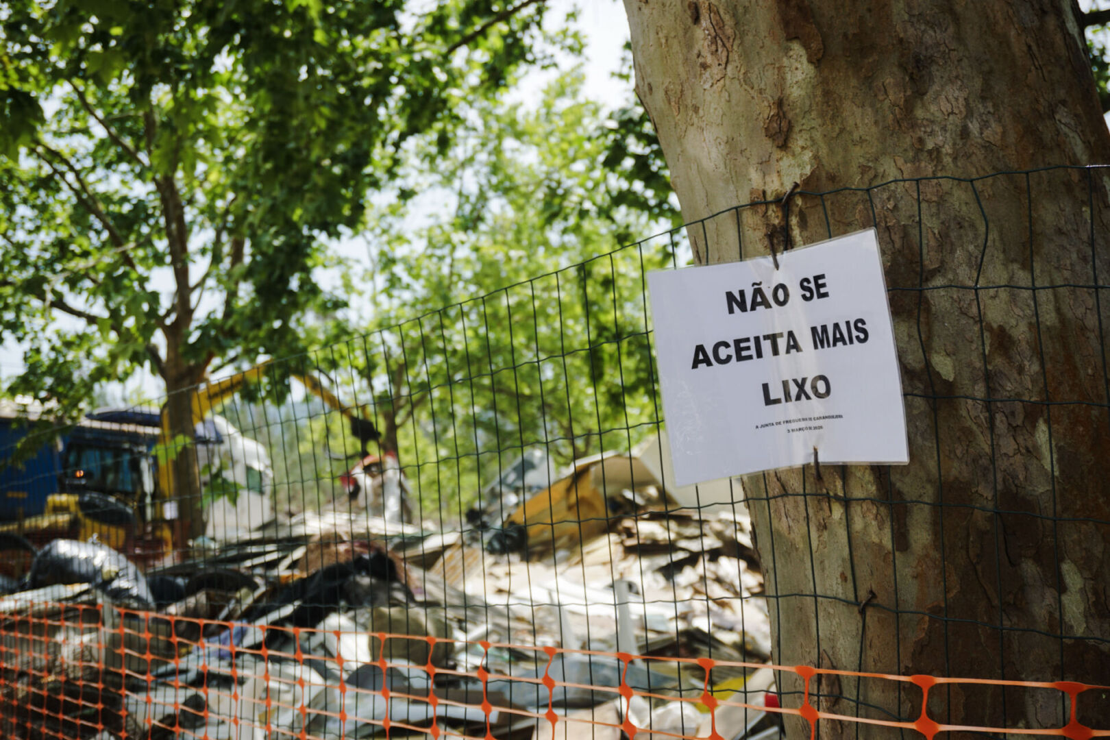 Município de Leiria apela à correta separação e deposição dos resíduos resultantes da tempestade