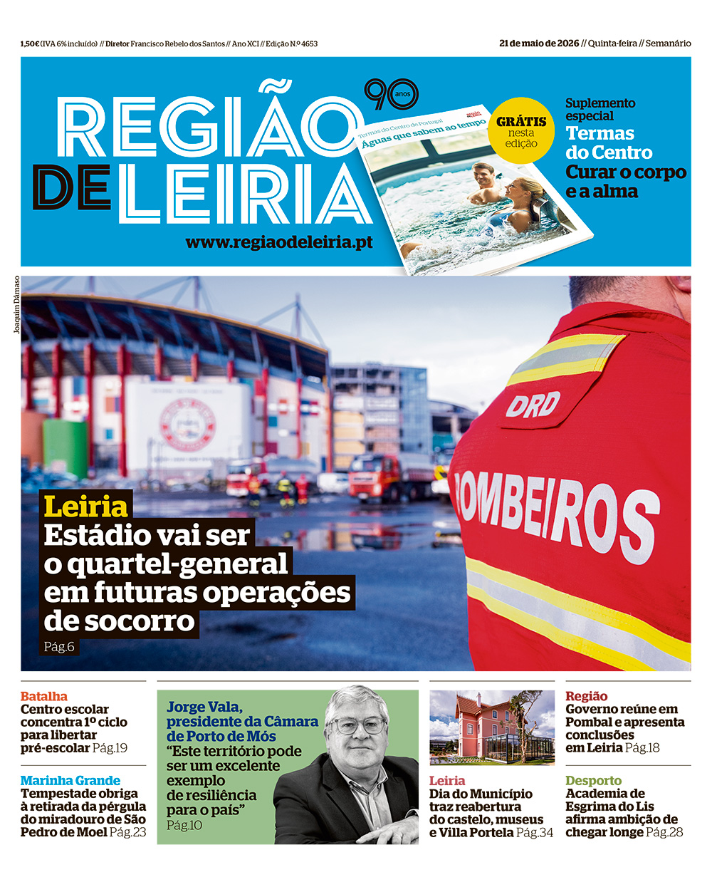 Edição 4653 de 21 maio 2026 + Suplemento Termas do Centro de Portugal