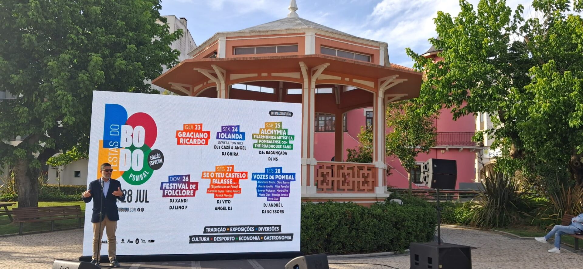 Festas do Bodo regressam a Pombal com artistas locais para fazer esquecer a tempestade