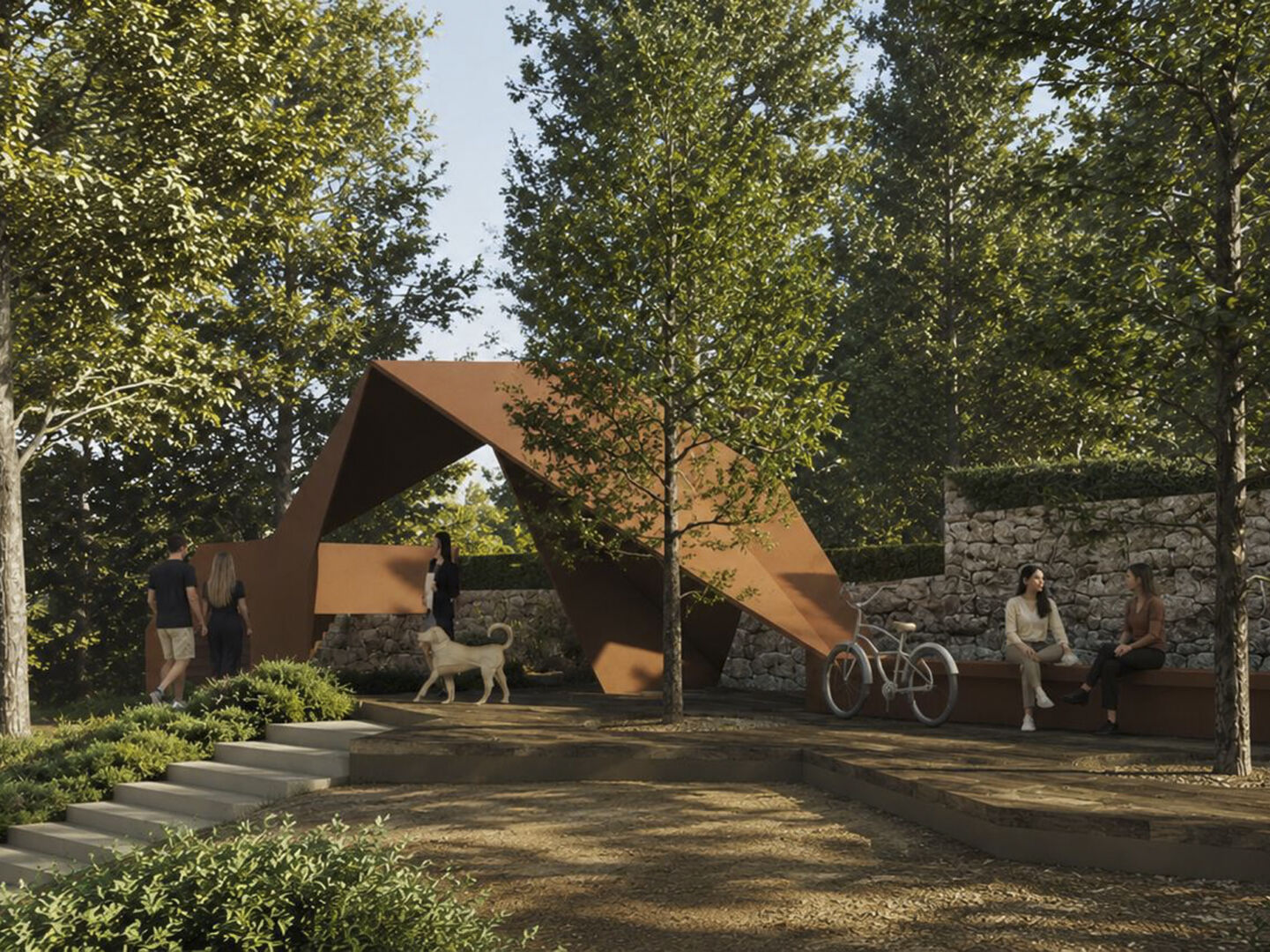 Jardim do Solar das Artes da Barreira ganha tascas e rede de passadiços