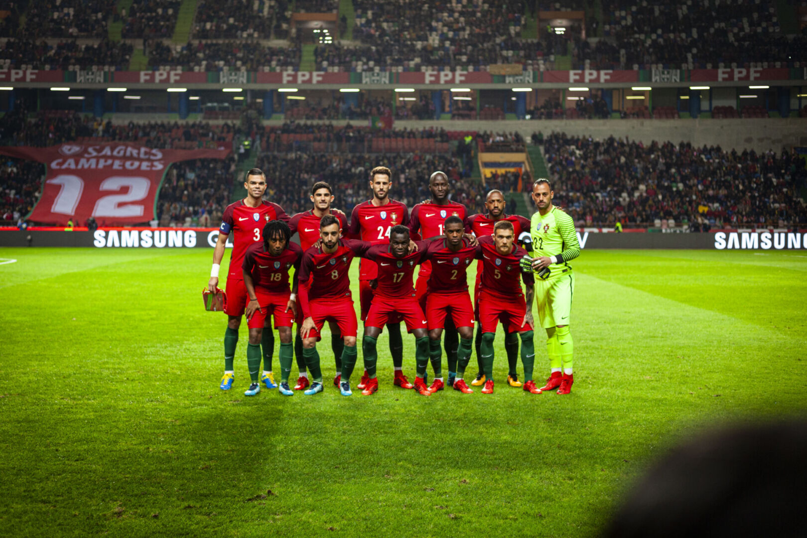 Estádio de Leiria acolhe solidariedade da seleção nacional antes da partida para mundial de futebol