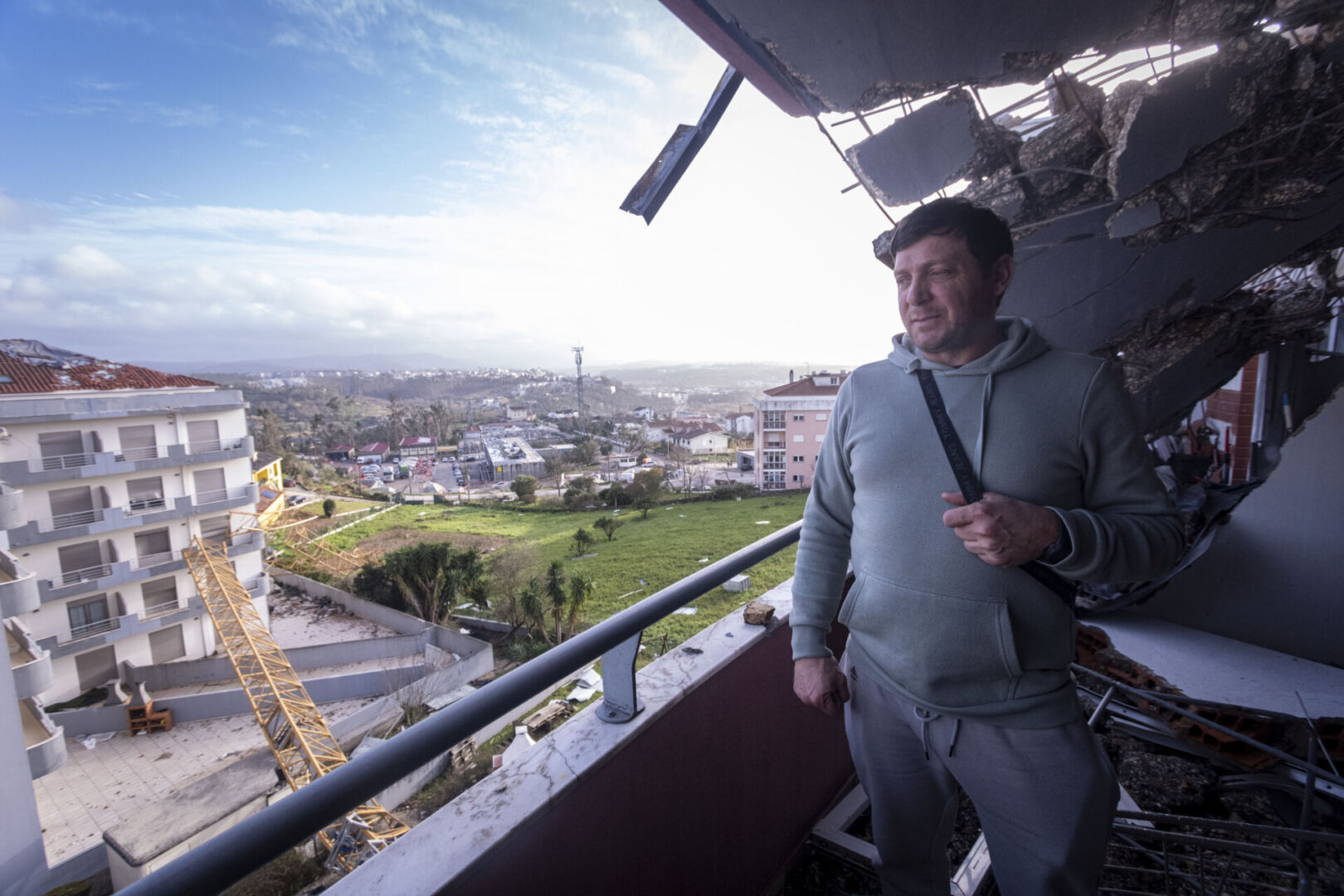 Seis meses de Kristin: “Já não há grua para cair em cima de nós, mas quando há vento não conseguimos dormir”