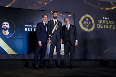 Rui Patrício e Nuno Dias distinguidos com medalha de Mérito Desportivo