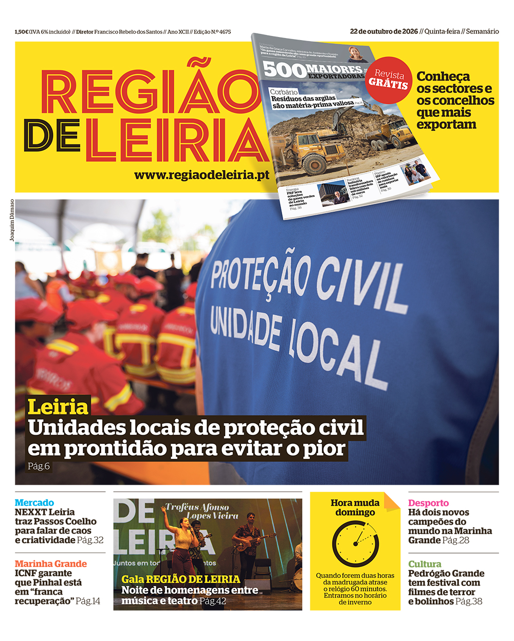 Edição 4675 de 22 outubro de 2026 + Revista 500 Maiores Exportadoras