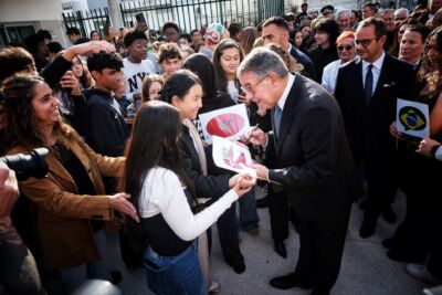 Seguro aproveita inaugurações em escolas de Leiria para apelar ao entendimento dos partidos: “Não digam que não é possível”